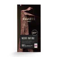Chocolat noir 99% cacao - Noir infini | CLUIZEL PARIS