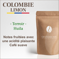 Café en grain | Colombie Limon : 250 Gr