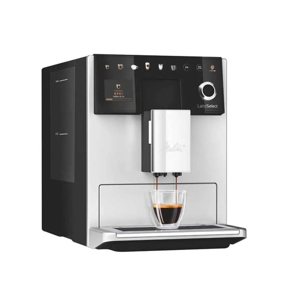 Machine à Café Grain LatteSelect 630-211 Argent de Melitta