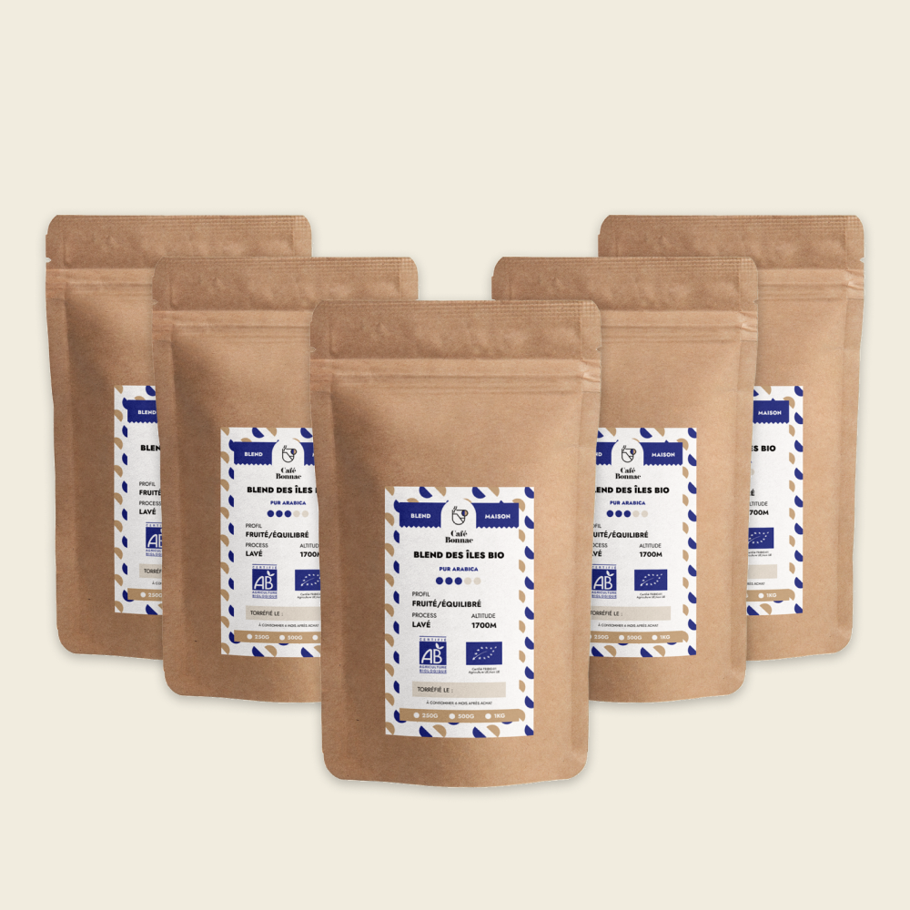 5kg de café Blend des îles pour les professionnels
