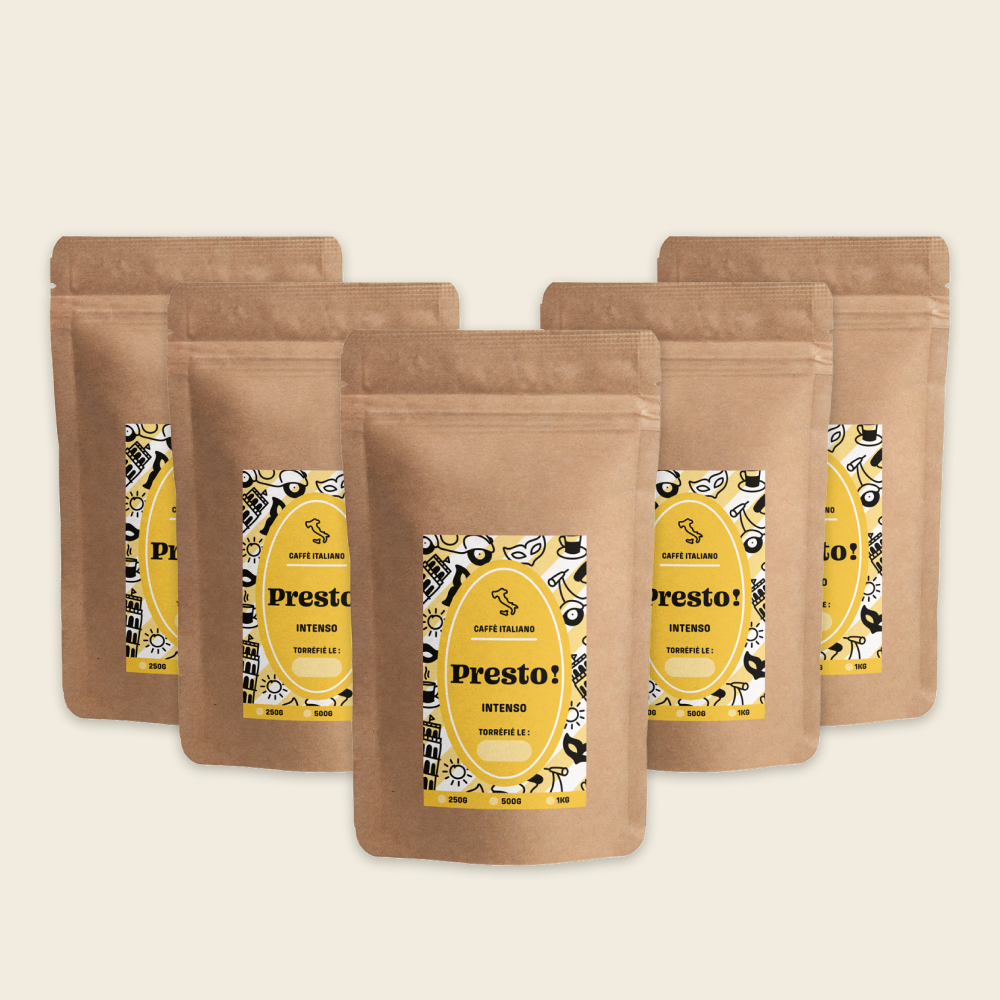 5 kilo de café Intenso pour les professionnels