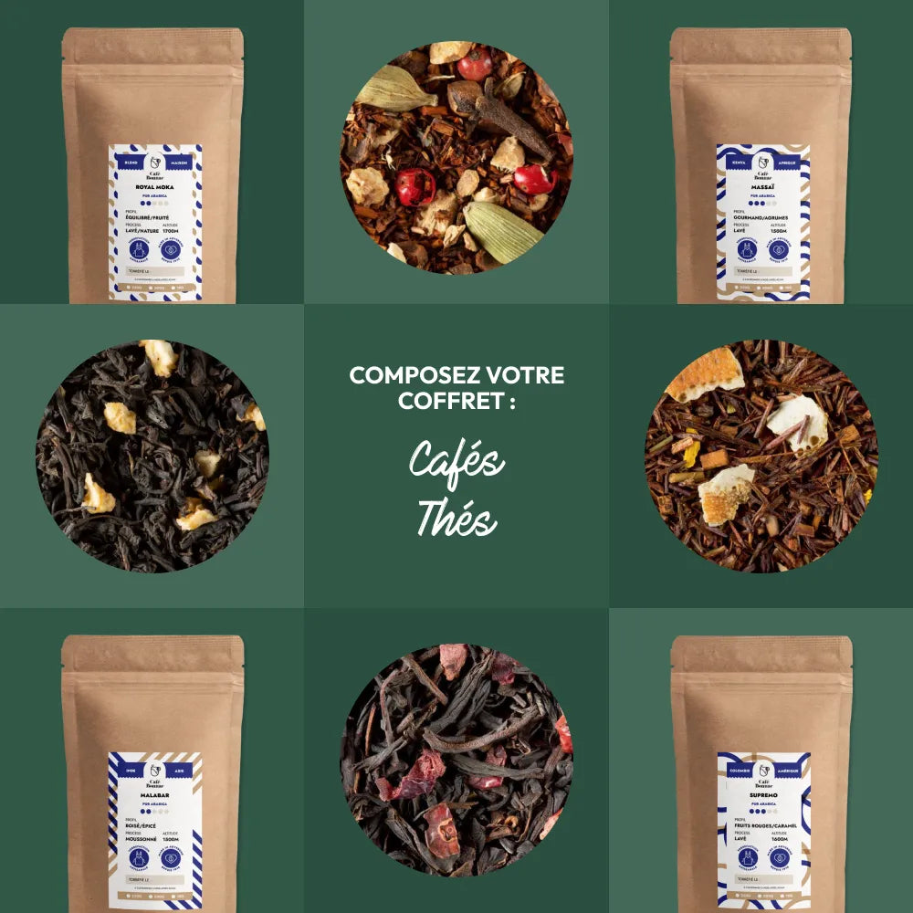 coffret cafe et thé