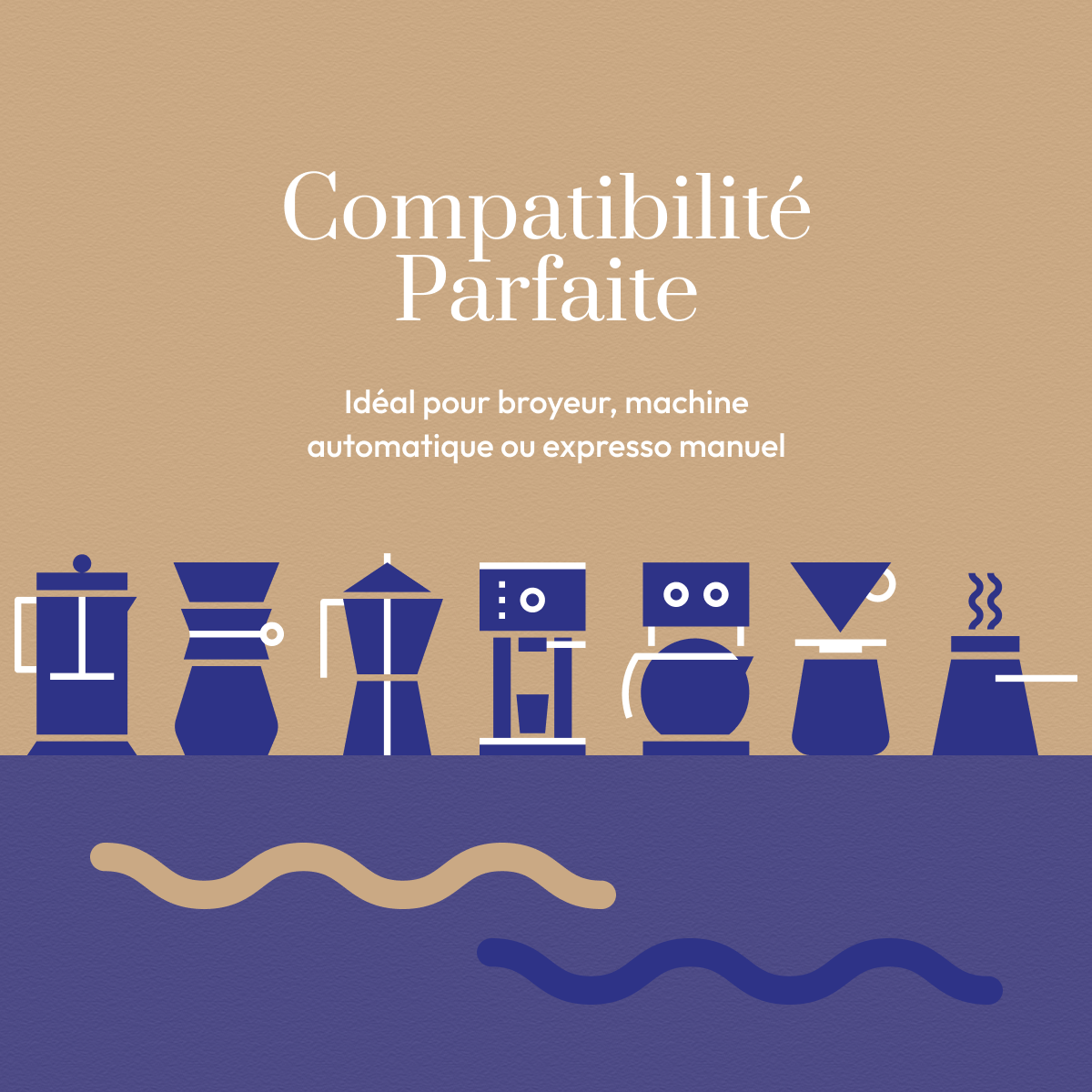 Café Moulu Ethiopie Djimmah G5 - Café Bonnac | 100% arabica