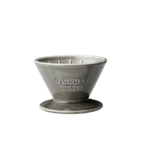 Dripper ceramique gris