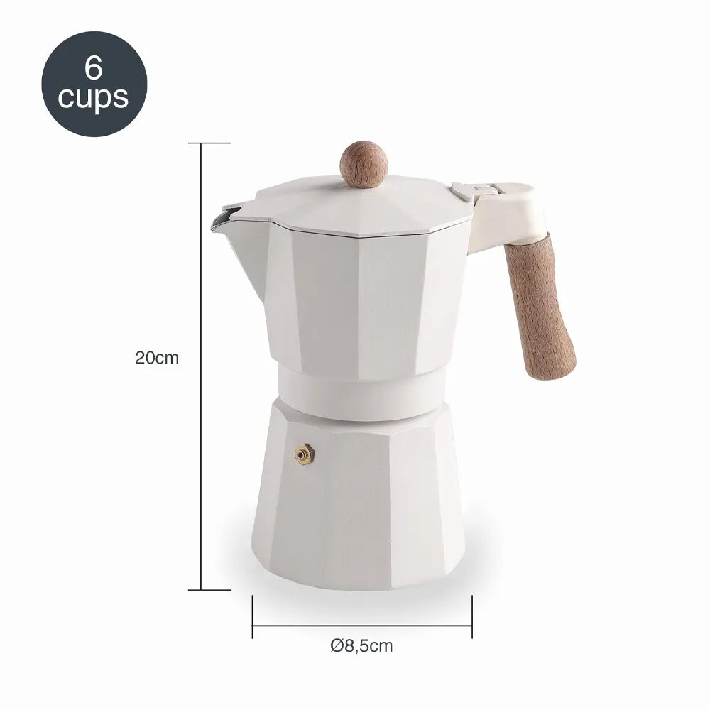 Cafetière Italienne Express Trento - 6 Tasses | Lacor