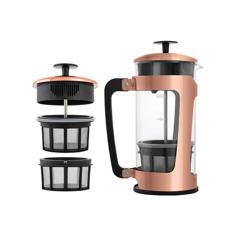 cafetiere p5 cuivre