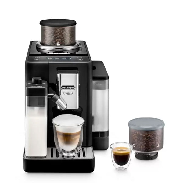 Machine à grains Rivelia Latte FEB 4455.B Noir Onyx Delonghi