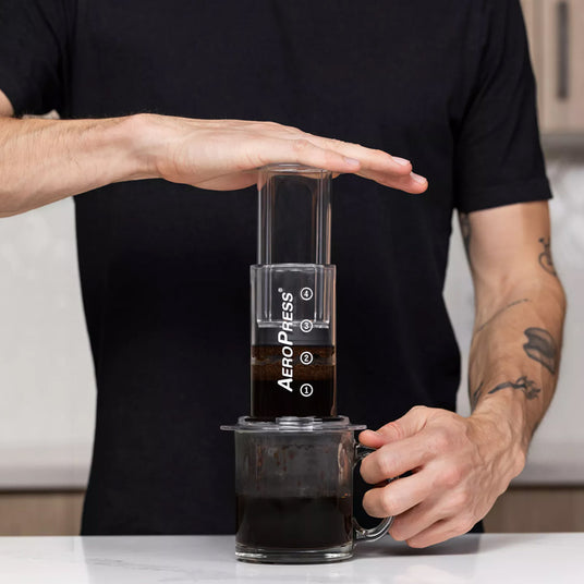 aeropress clear action