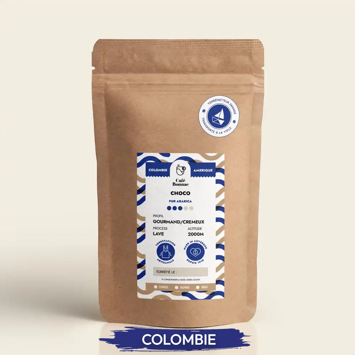 cafe grains colombie