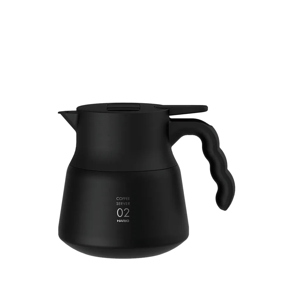 Carafe V60 Isotherme Acier Inoxydable - Noir - 600 ml | Hario