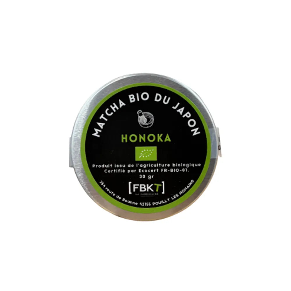 Matcha du Japon Honoka en boite de 30 gramme FBKT