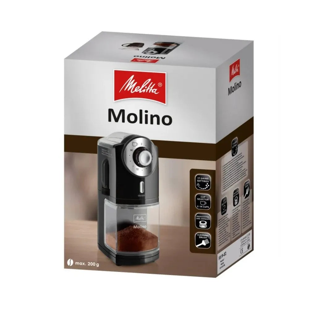 Boite du Moulin à Café Molino 1019-02 Noir de Melitta