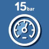Pression 15 bars