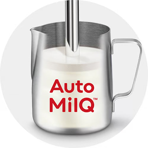 Préparation automatique d’une micro-mousse de lait avec Auto MilQ