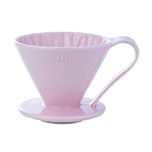 Dripper Arita en céramique rose 4 tasses | CAFEC