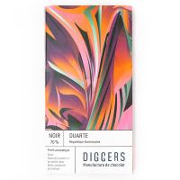 Tablette chocolat noir 70% - République Dominicaine Duarte - 75g | DIGGERS