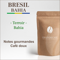 Café en grain | Brésil Bahia : 250 Gr