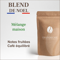 Café moulu | Blend de Noël 100 % arabica : 250 Gr