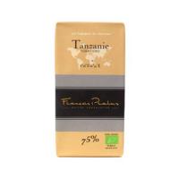 Tablette Bio Tanzanie - chocolat noir 75% - 100 Gr | PRALUS