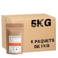 Café en grain Congo - 5 paquets - 5 Kg