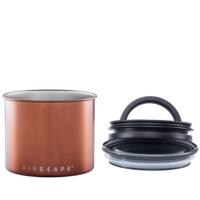 Boite conservatrice Coffee Canister -  inox cuivre brossé 250 Gr | AIRSCAPE