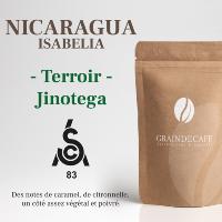 Café moulu | Nicaragua Jinotega Bio & Equitable Max Havelaar : 250 Gr