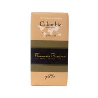 Tablette Colombie - chocolat noir 75% - 100 Gr | PRALUS