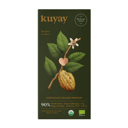 Chocolat noir 90% du Pérou | Chocolat Kuyay