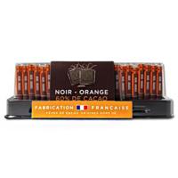 Carrés x24 chocolat Noir-Orange 95Gr | Monbana