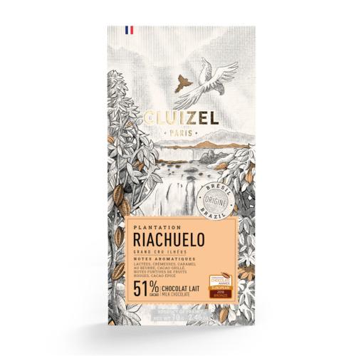Chocolat au lait 51% cacao - RIACHUELO | CLUIZEL PARIS