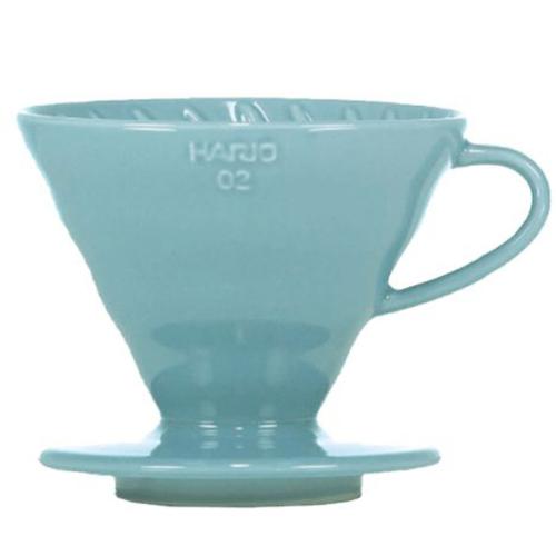 Dripper V60 céramique bleue turquoise 1-4 Tasses | HARIO