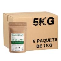 Café en grain Blend Les Volcans 100% arabica - 5 paquets - 5 Kg
