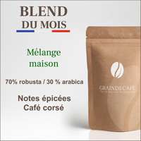 Café moulu | Blend du Mois - Goût italien : 500 Gr