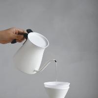 Bouilloire Pour Over - col de cygne - blanc - 900ml | KINTO