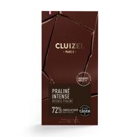 Chocolat noir 72% cacao Praliné intense | CLUIZEL PARIS