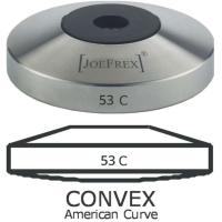 Tamper base Convex en acier inoxydable Ø53mm HS73239300 | JoeFrex