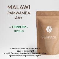 Café moulu | Malawi Pamwamba AA+ : 250 Gr