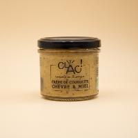 Crème de courgette Chèvre & Miel BIO - 100 Gr  | CLAC