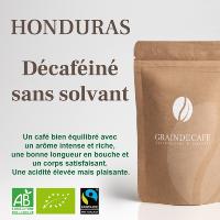 Café moulu | Honduras Décaféiné Certifié biologique MH : 250 Gr