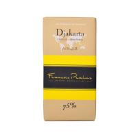 Tablette Djakarta - chocolat noir 75% - 100 Gr | PRALUS