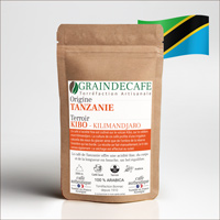 Café en grain | Tanzanie Kilimandjaro : 250 Gr
