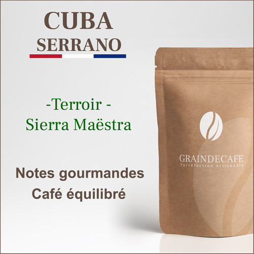 Café en grain | Cuba Serrano : 250 Gr