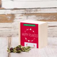 La tisane Happy Noël - Boite bois 30 Gr | HAPPY PLANTES