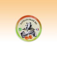 Pastilles Fraise BIO 100% français | Saint-Ange
