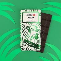 Chocolat noir Grand cru noir 63% Panama BIO "Toucan" | Le Chocolat des Français