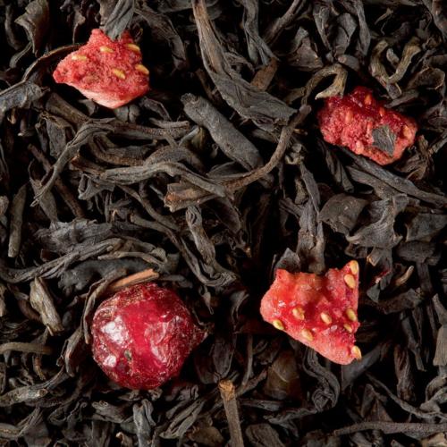 Thé noir aromatisé 4 fruits rouges - 25 sachets |  DAMMANN FRERES