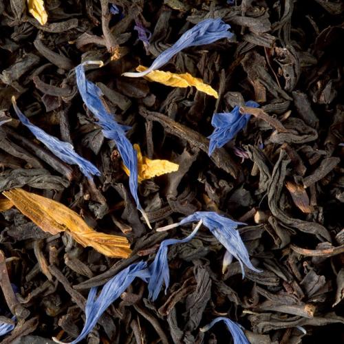 Thé noir aromatisé Jardin bleu - DAMMANN FRERES : 25 sachets