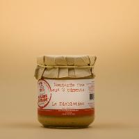Moutarde fine aux 2 piments 200 Gr | Huilerie de Blot