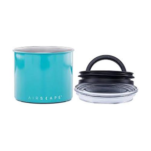 Boite conservatrice canister -  inox Turquois 250 Gr | AIRSCAPE