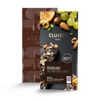 Chocolat noir 72% cacao - Mendiant | CLUIZEL PARIS